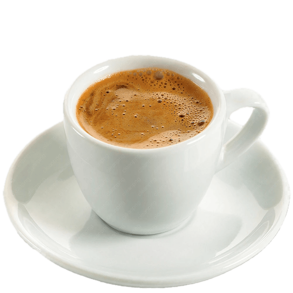 cute coffee on the table