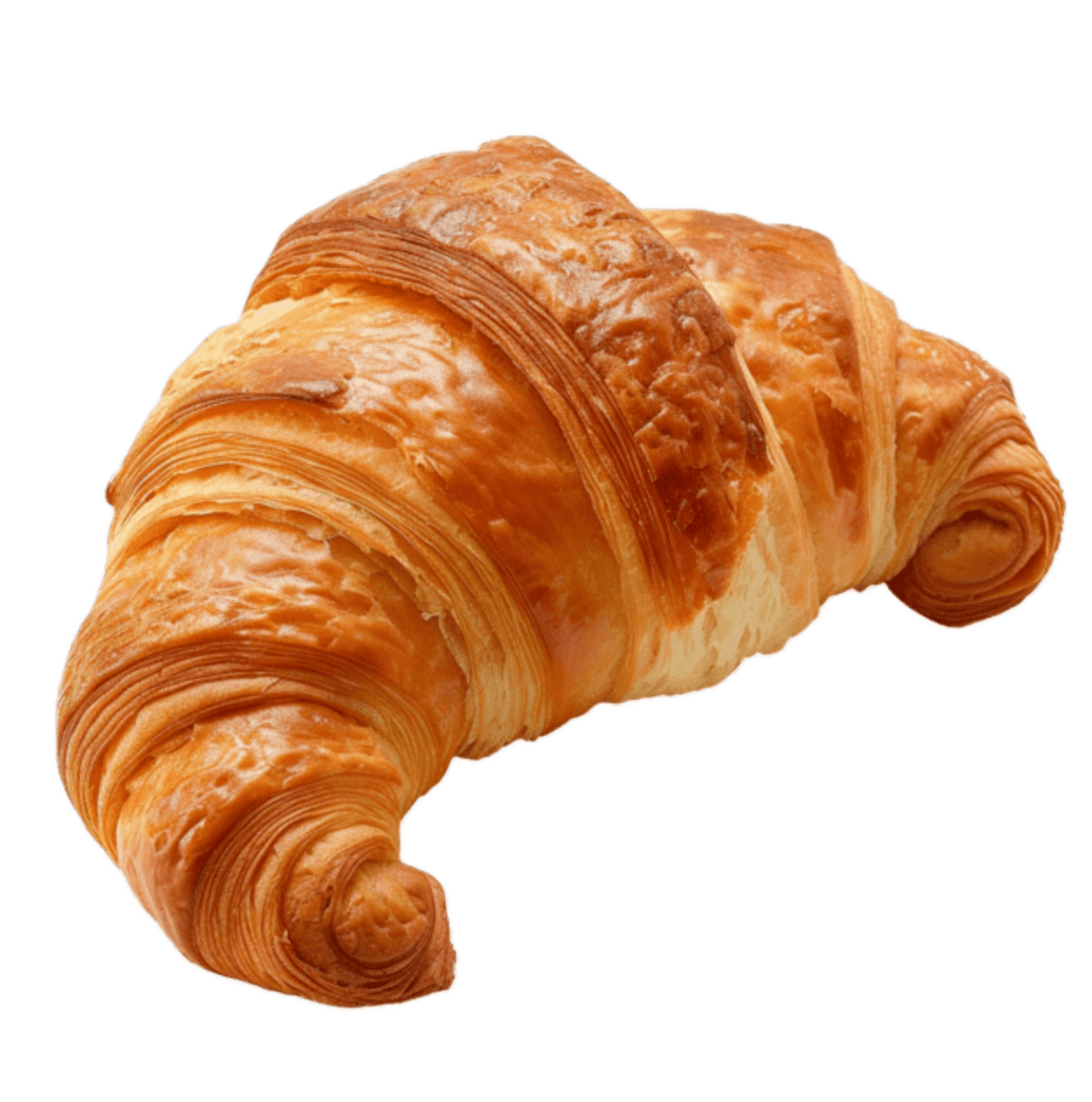 cute croissant on the table